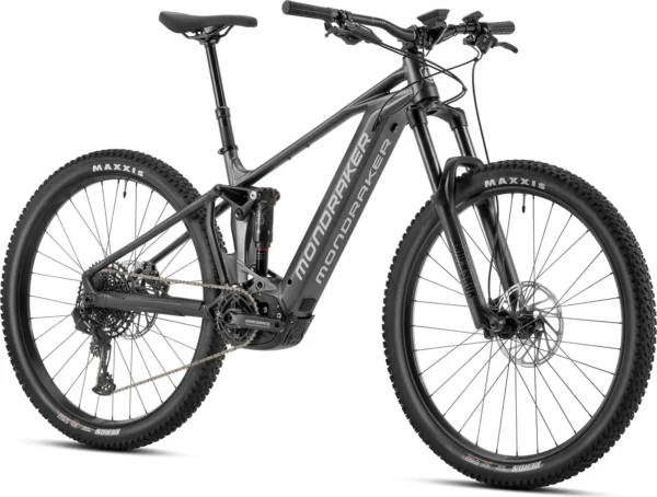 VTT Électrique Tout-Suspendu Mondraker Chaser 29 Sram SX Eagle 12V 625 Wh 29'' Gris Graphite / Noir 2023
