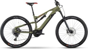 VTT Électrique Tout-Suspendu Raymon FullRay 150E 9.0 Sram SX Eagle 12V 630Wh 29'' Vert