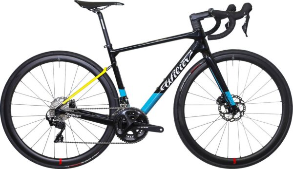 Vélo de Route Wilier Triestina Garda Disc Shimano 105 11V 700 mm Noir Bleu Astana 2023
