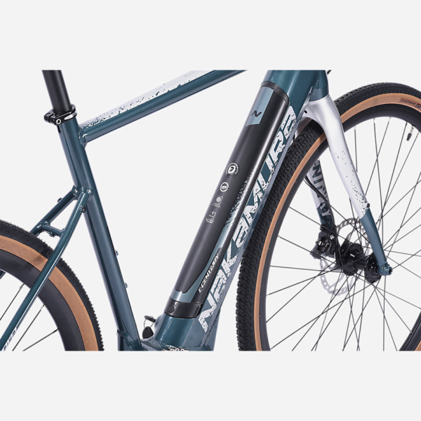 Vélo gravel adulte E-GRAVEL VERT NAKAMURA – Image 8