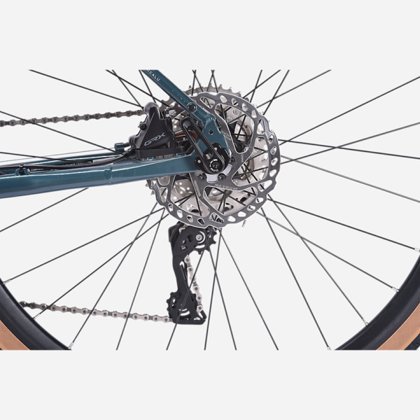 Vélo gravel adulte E-GRAVEL VERT NAKAMURA – Image 12